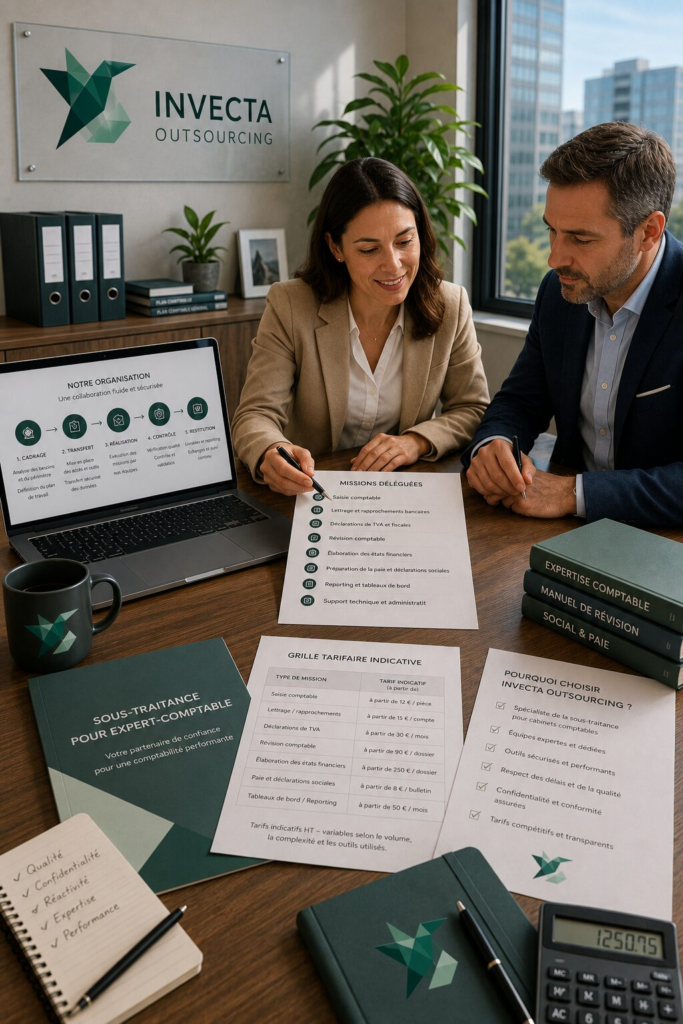 Sous-traitance pour expert-comptable : missions, organisation et tarifs