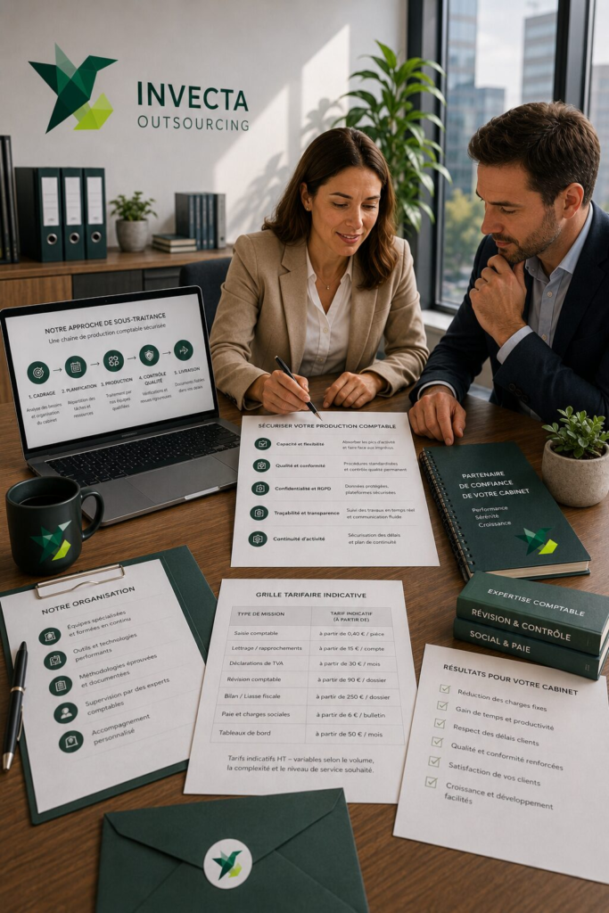 Sous-traitance en expertise comptable : sécuriser la production du cabinet